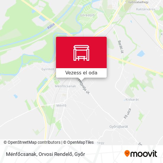 Ménfőcsanak, Orvosi Rendelő térkép