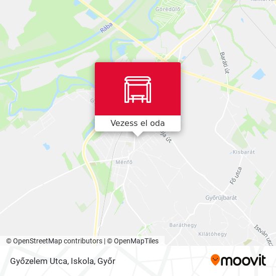 Győzelem Utca, Iskola térkép