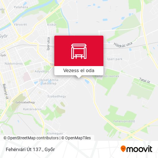 Fehérvári Út 137. térkép