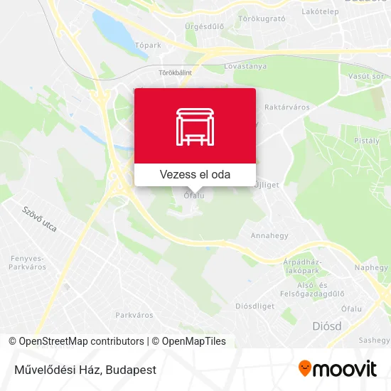 Művelődési Ház térkép