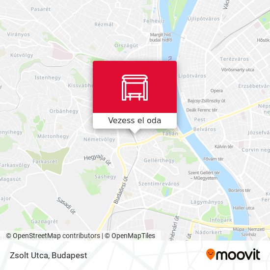 Zsolt Utca térkép