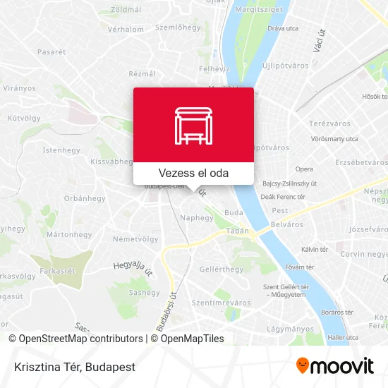 Krisztina Tér térkép