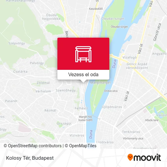Kolosy Tér térkép