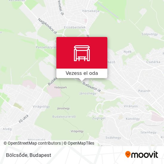 Bölcsőde térkép