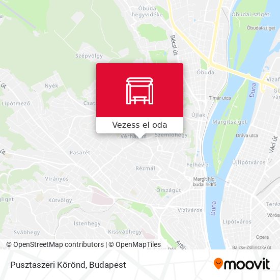 Pusztaszeri Körönd térkép