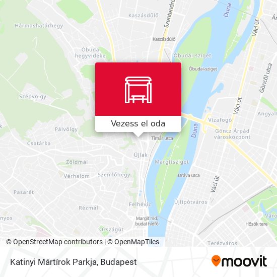 Katinyi Mártírok Parkja térkép