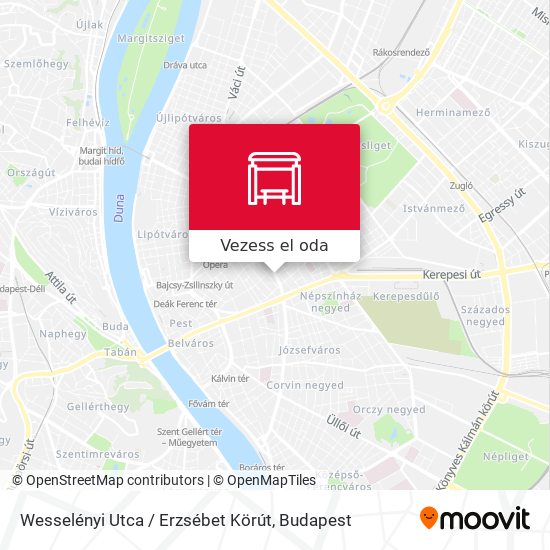 Wesselényi Utca / Erzsébet Körút térkép