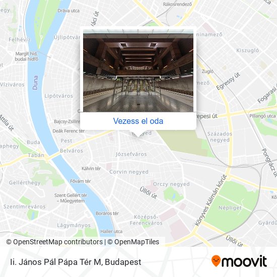 Ii. János Pál Pápa Tér M térkép