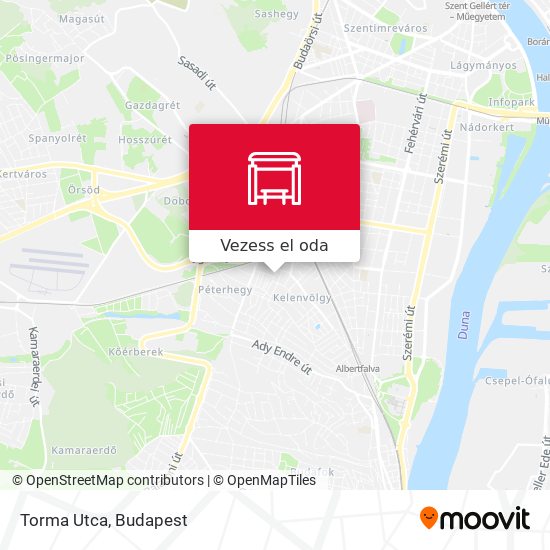 Torma Utca térkép