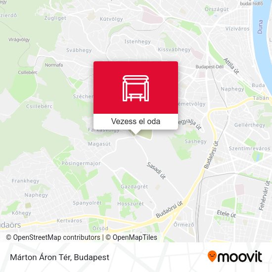 Márton Áron Tér térkép