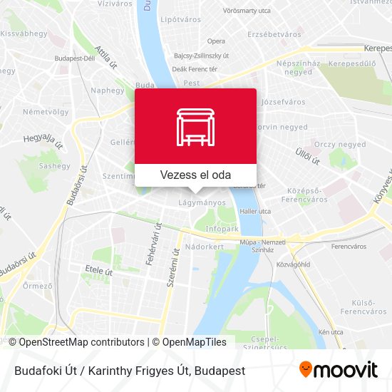 Budafoki Út / Karinthy Frigyes Út térkép