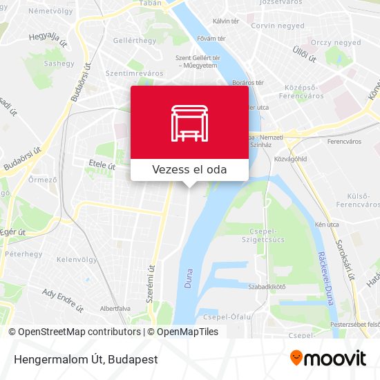 Hengermalom Út térkép