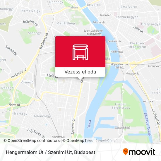 Hengermalom Út / Szerémi Út térkép