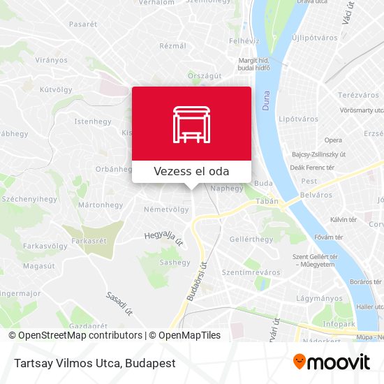 Tartsay Vilmos Utca térkép