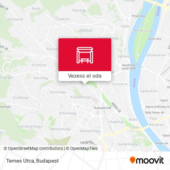 Temes Utca térkép