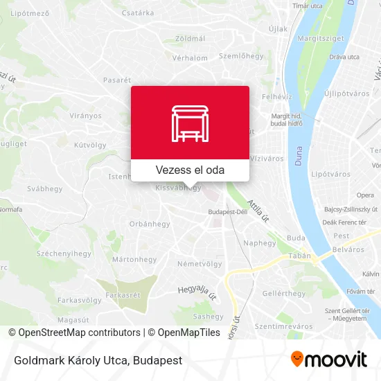 Goldmark Károly Utca térkép