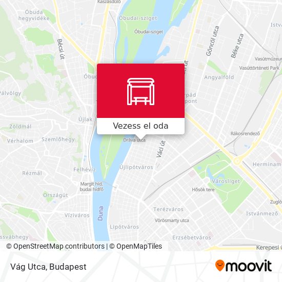 Vág Utca térkép
