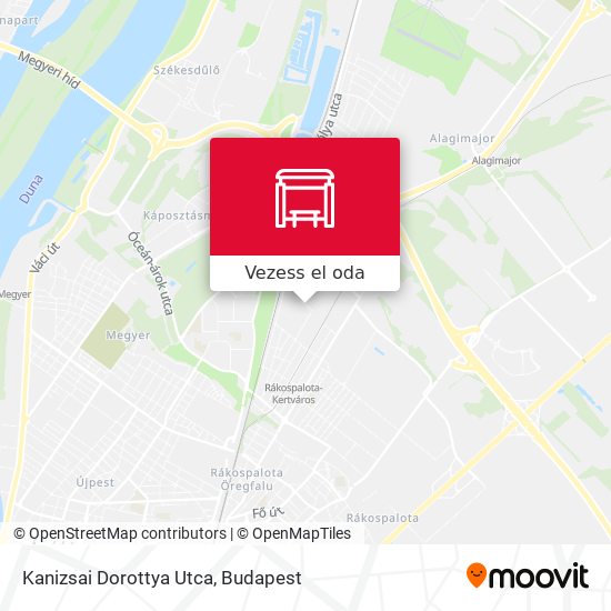 Kanizsai Dorottya Utca térkép