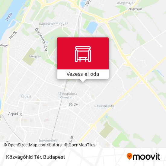 Közvágóhíd Tér térkép