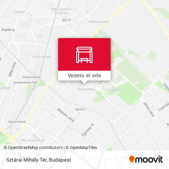 Sztárai Mihály Tér térkép