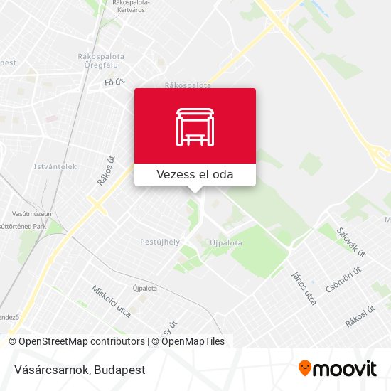 Vásárcsarnok térkép