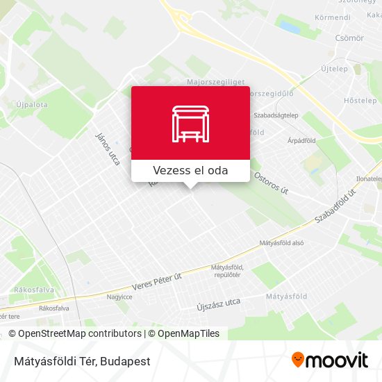 Mátyásföldi Tér térkép