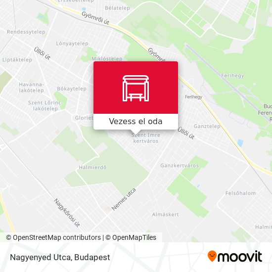 Nagyenyed Utca térkép