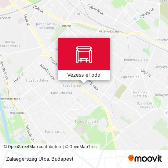 Zalaegerszeg Utca térkép
