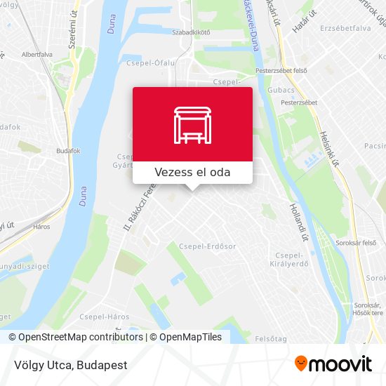 Völgy Utca térkép