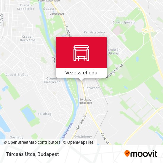 Tárcsás Utca térkép