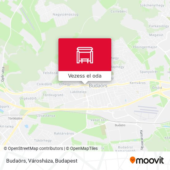 Budaörs, Városháza térkép