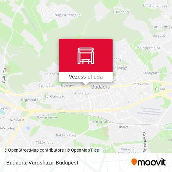 Budaörs, Városháza térkép