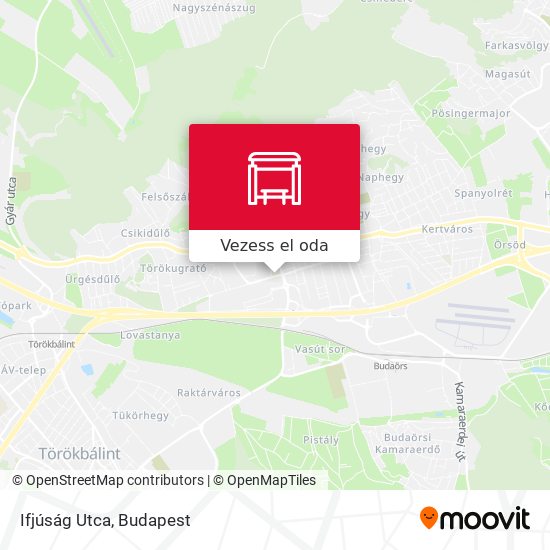 Ifjúság Utca térkép