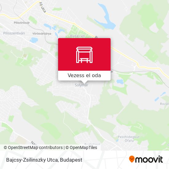 Bajcsy-Zsilinszky Utca térkép