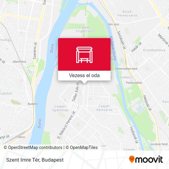 Szent Imre Tér térkép