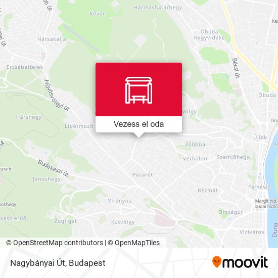 Nagybányai Út térkép