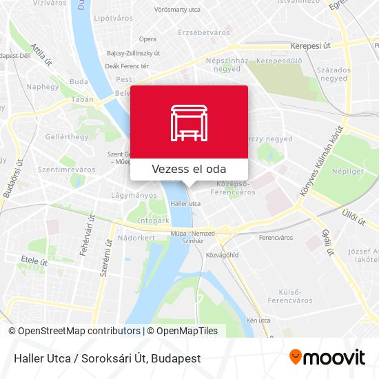 Haller Utca / Soroksári Út térkép