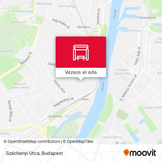 Széchenyi Utca térkép
