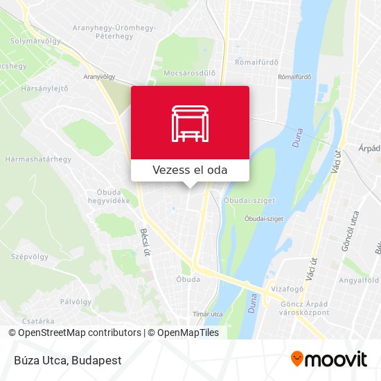 Búza Utca térkép