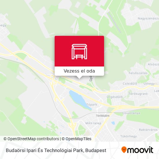 Budaörsi Ipari És Technológiai Park térkép