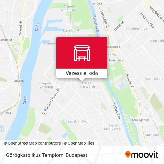 Görögkatolikus Templom térkép