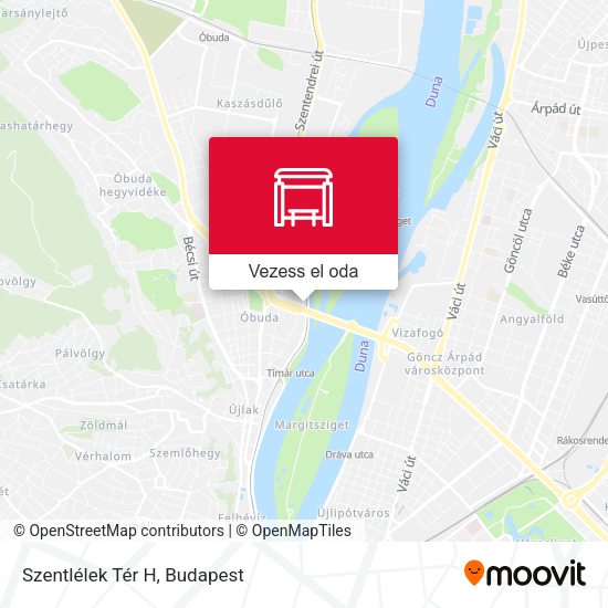 Szentlélek Tér H térkép