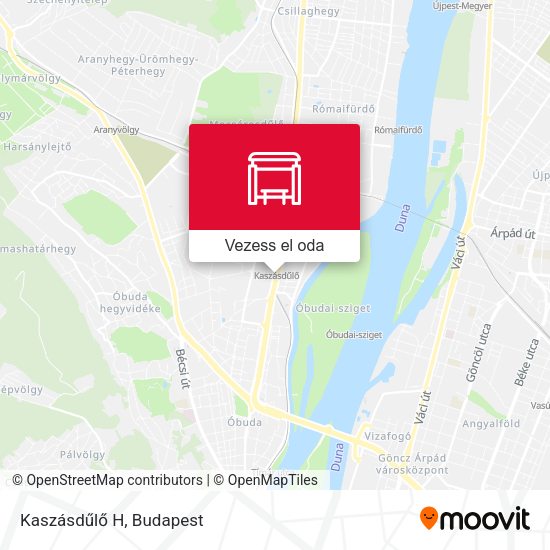 Kaszásdűlő H térkép