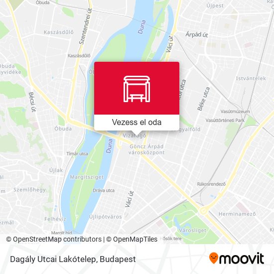 Dagály Utcai Lakótelep térkép