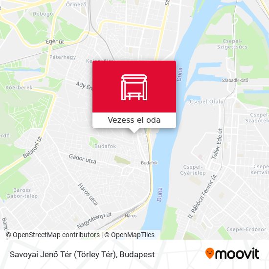 Savoyai Jenő Tér (Törley Tér) térkép
