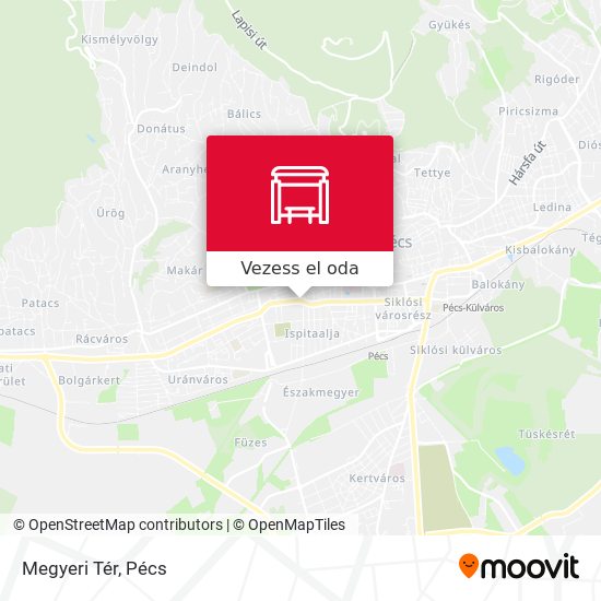 Megyeri Tér térkép