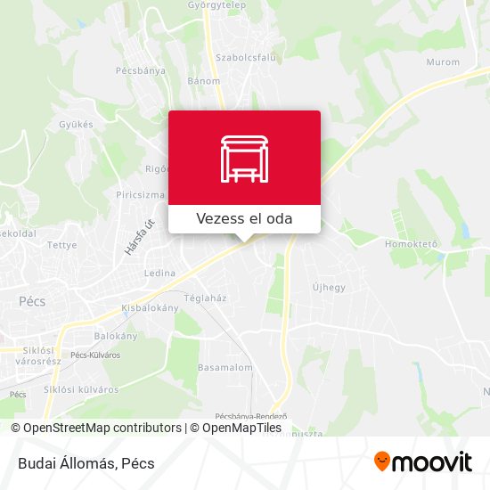 Budai Állomás térkép