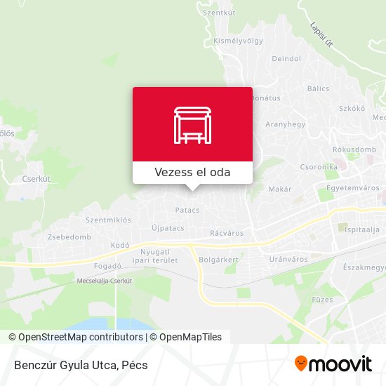Benczúr Gyula Utca térkép