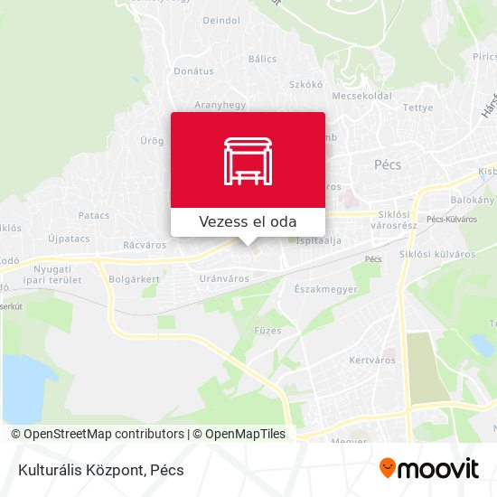Kulturális Központ térkép