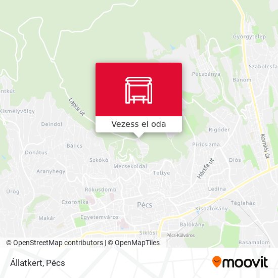 Állatkert térkép
